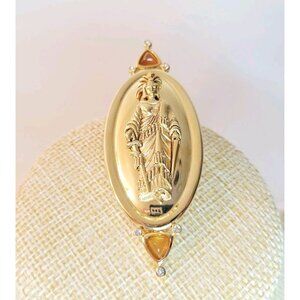 Vtg Ann Hand 1994 Limited Edition Signed First Ladies Freedom Brooch Pendant